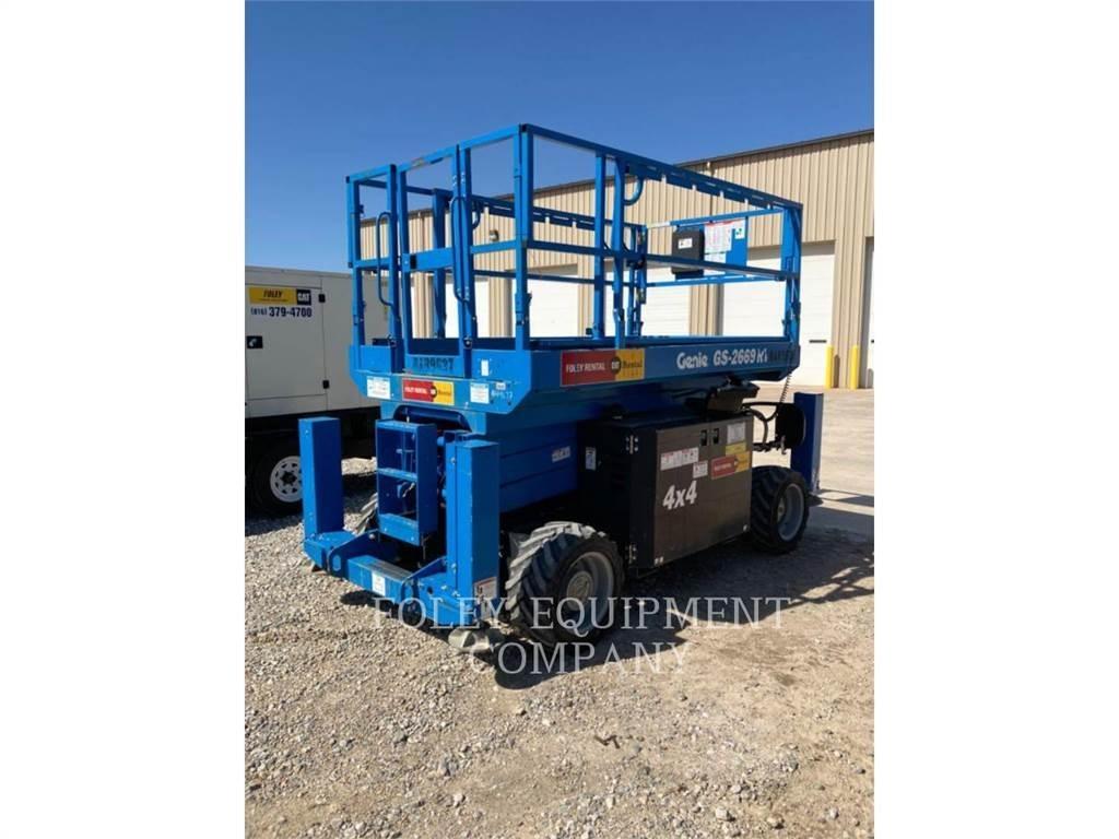 Genie GS2669RTGO Šķerveida pacēlāji