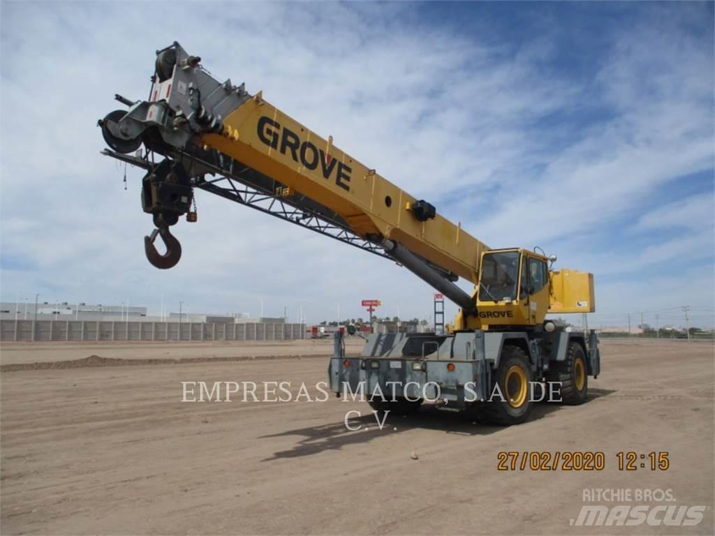 Grove RT600E Visurgājēji celtņi