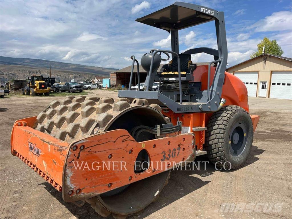 Hamm 3307 Vienvalča grunts veltņi