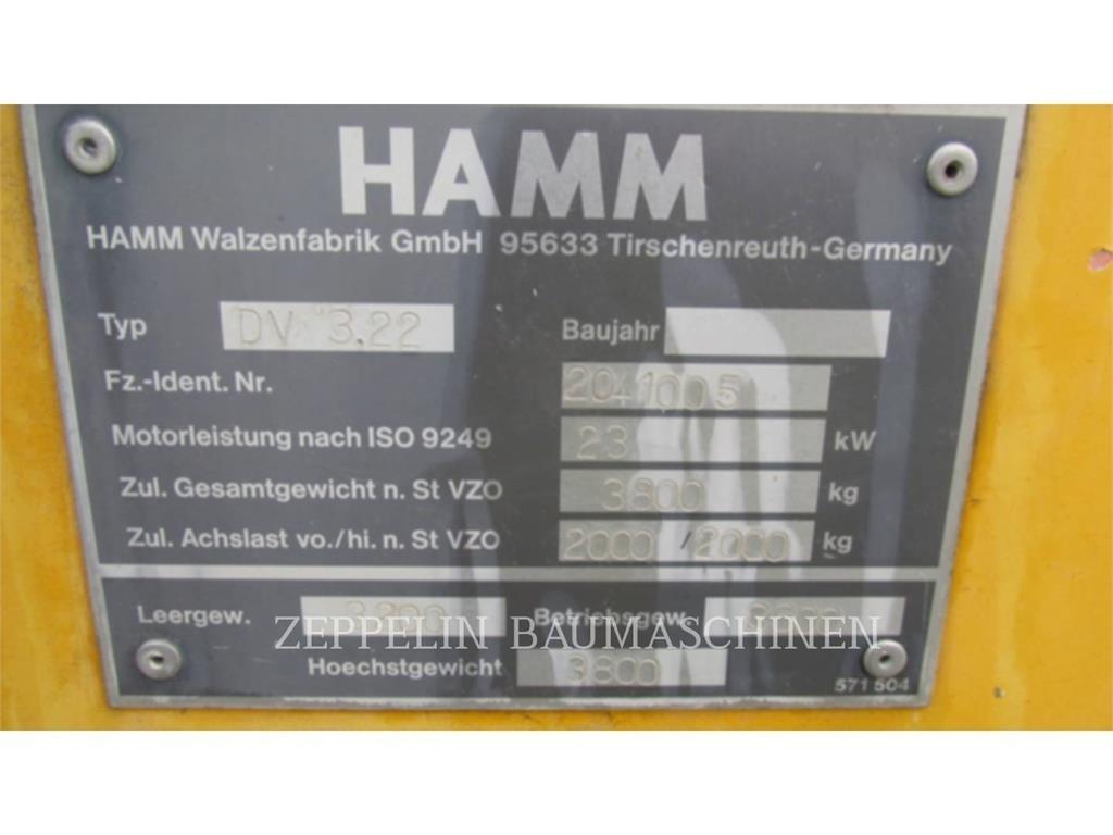 Hamm DV3.22 Augsnes blīvētāji