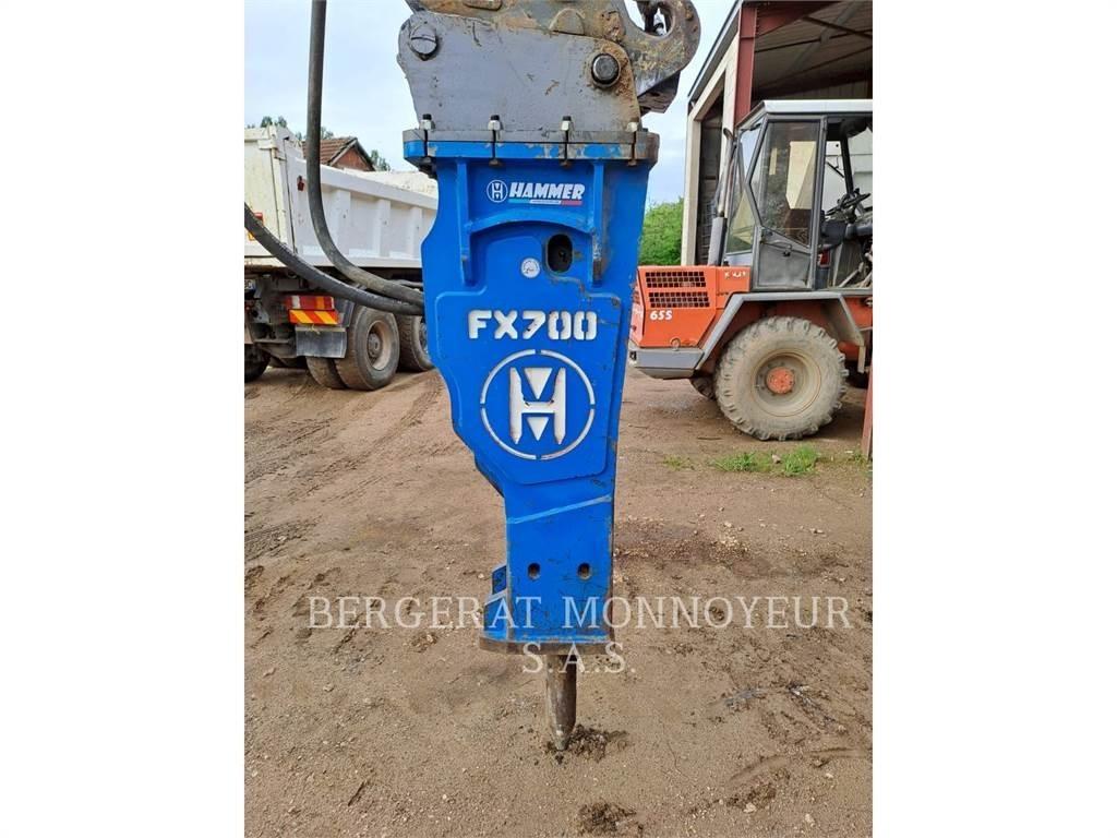 Hammer BRH.FX700.8T/14T Āmuri/Drupinātāji