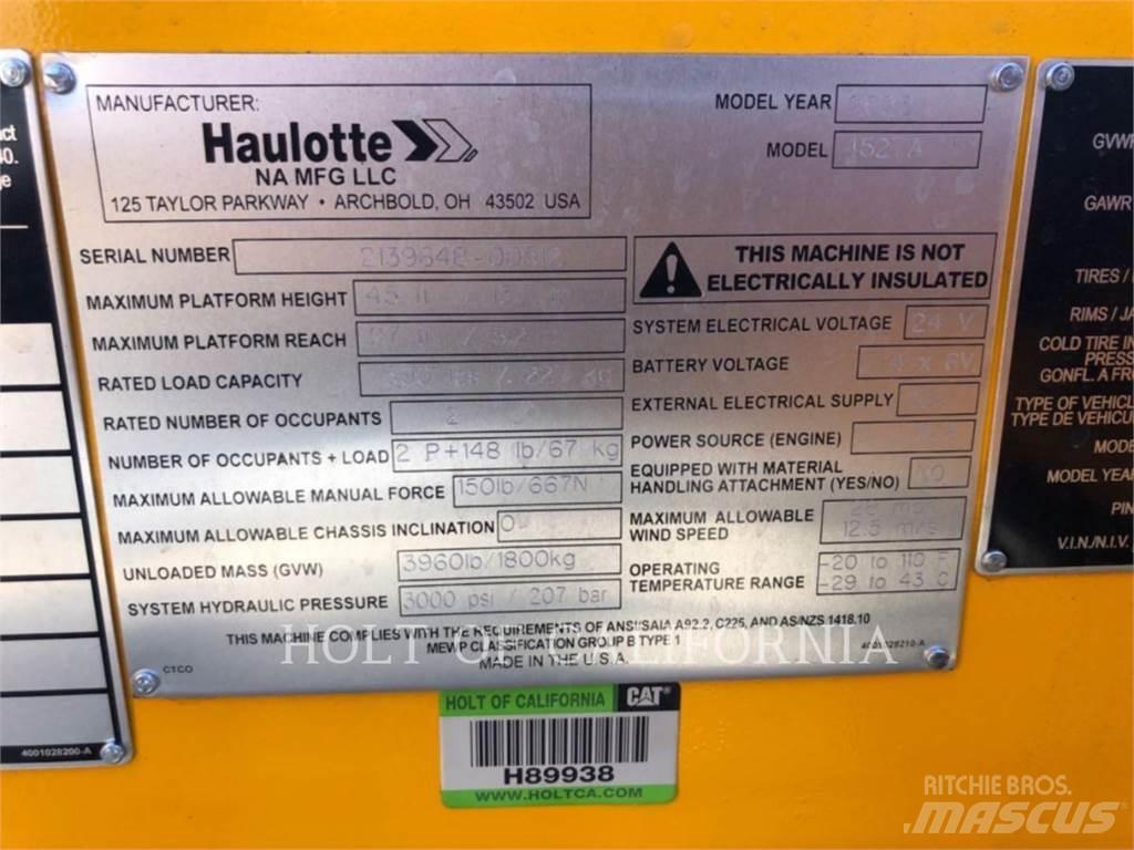 Haulotte BOOM Z45 Strēles pacēlāji