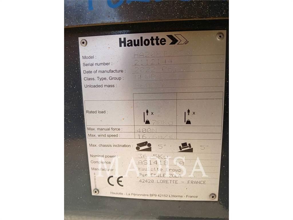 Haulotte HA20RTJPRO Strēles pacēlāji