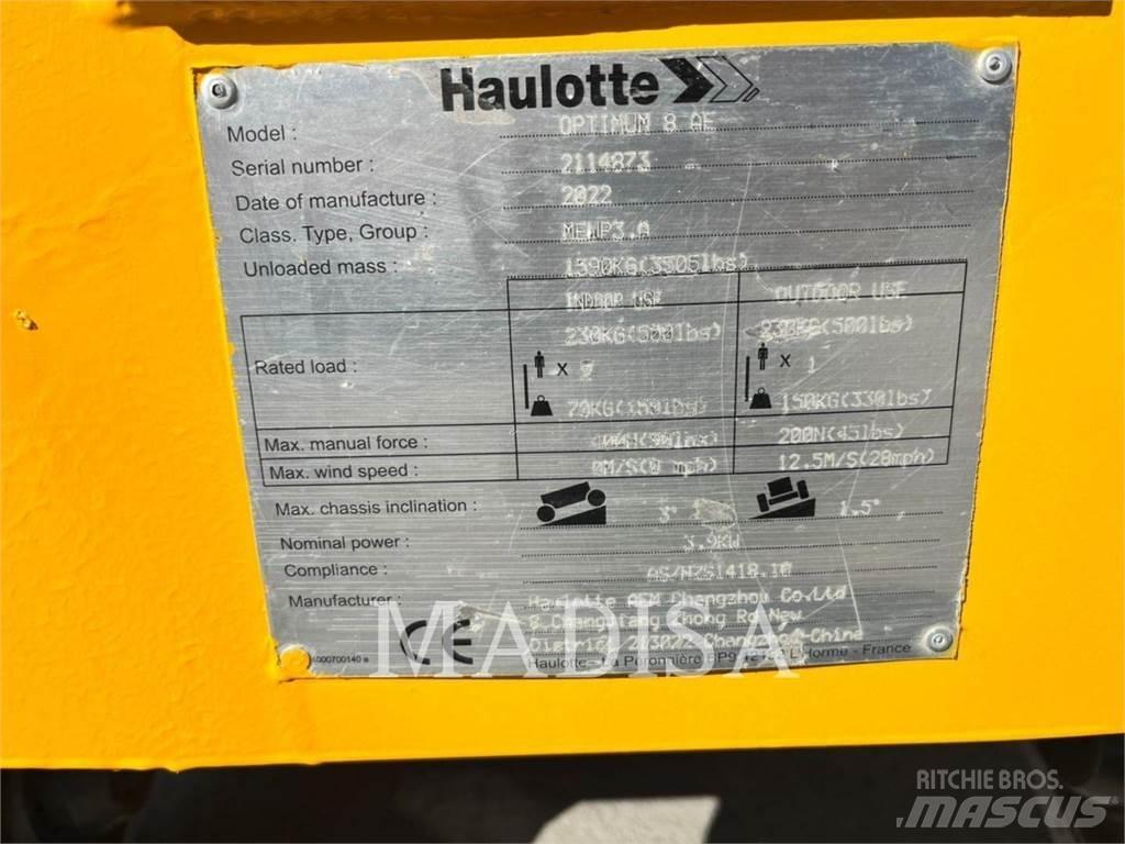 Haulotte OPTIMUM 8 Šķerveida pacēlāji