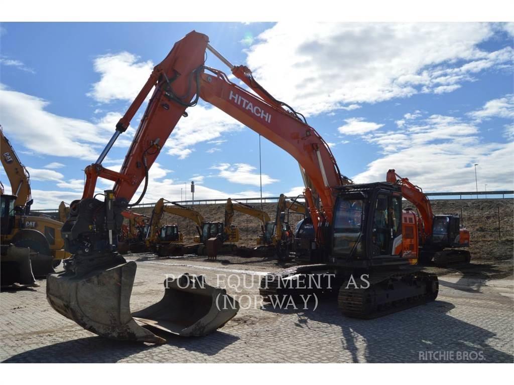 Hitachi ZX225 Kāpurķēžu ekskavatori