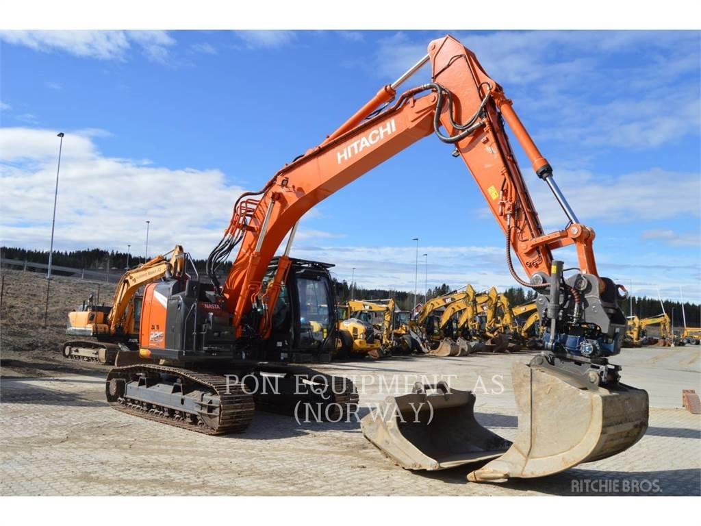 Hitachi ZX225 Kāpurķēžu ekskavatori