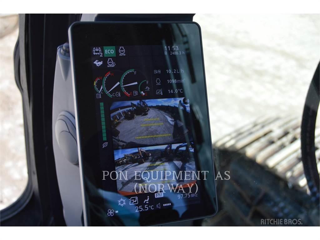 Hitachi ZX225 Kāpurķēžu ekskavatori