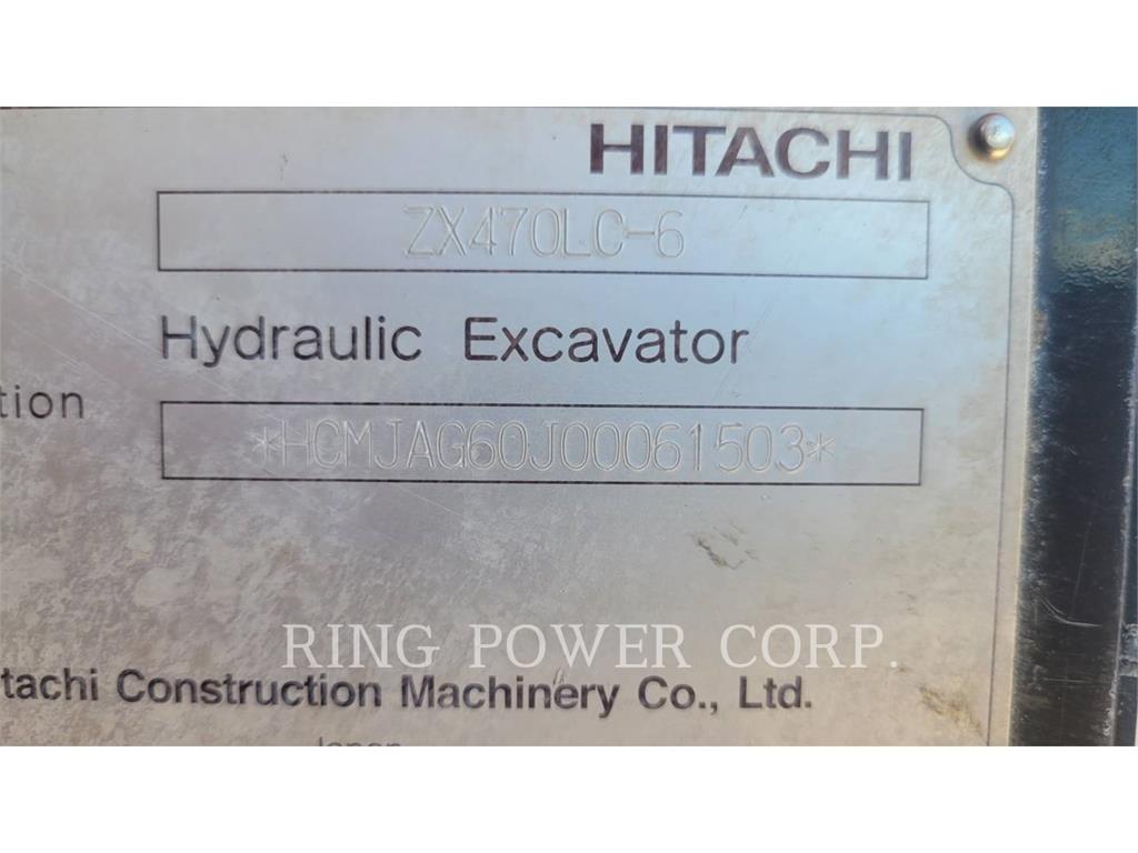 Hitachi ZX470LC6 Kāpurķēžu ekskavatori