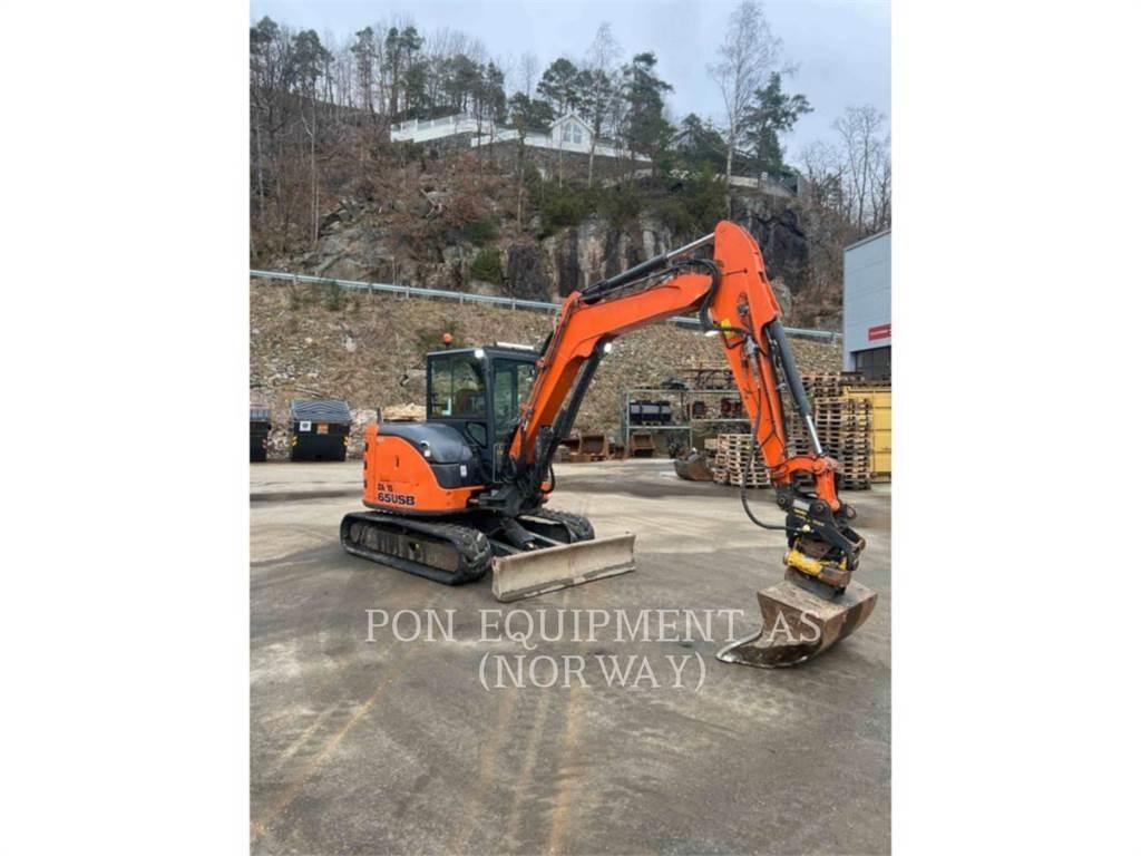 Hitachi ZX65 Kāpurķēžu ekskavatori