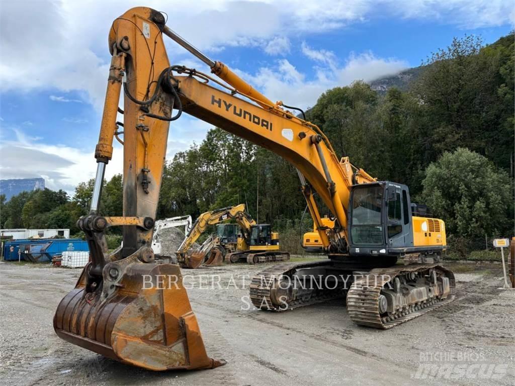 Hyundai ROBEX520LC Kāpurķēžu ekskavatori