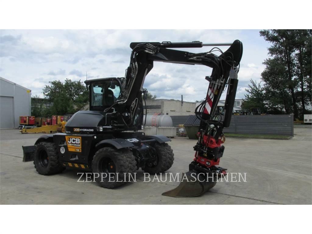 JCB 110W Ekskavatori uz riteņiem