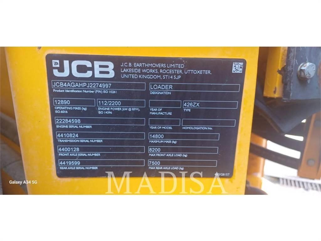 JCB 426B ZX Iekrāvēji uz riteņiem