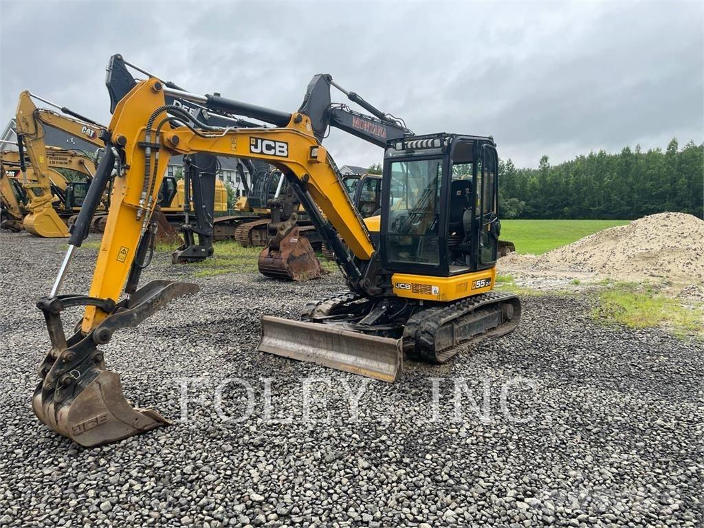 JCB 55Z-I T4 Kāpurķēžu ekskavatori