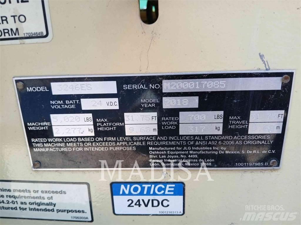 JLG 3246ES Šķerveida pacēlāji