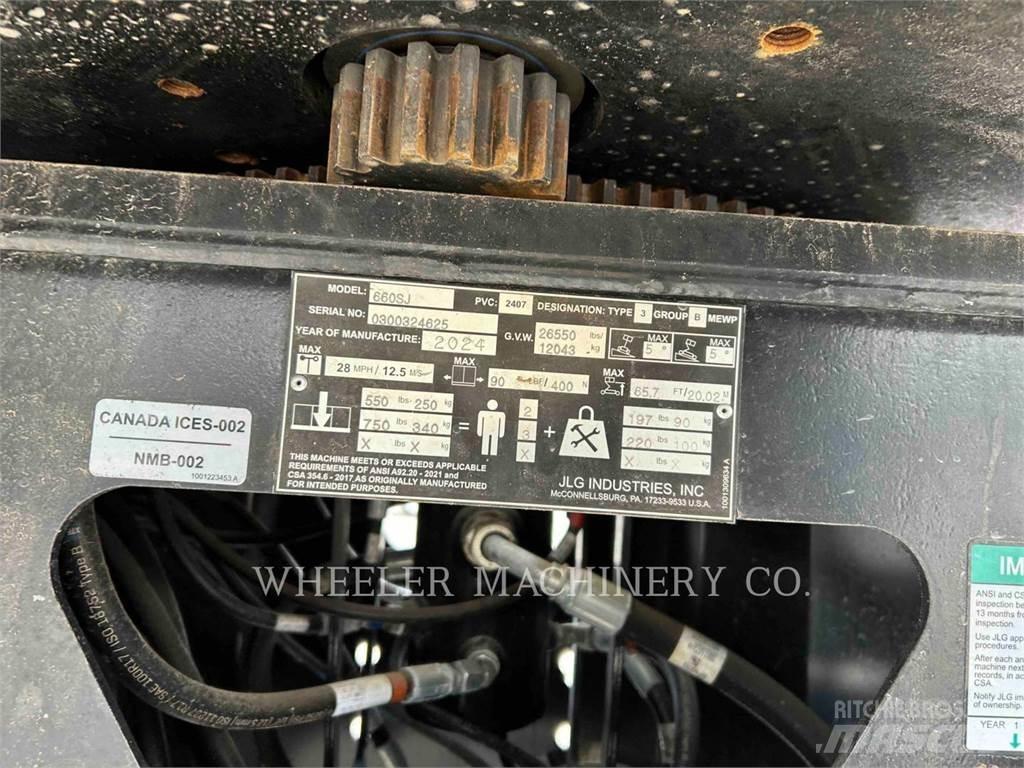 JLG 660SJ SP Strēles pacēlāji