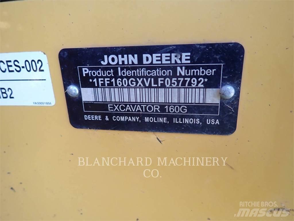 John Deere 160G LC Kāpurķēžu ekskavatori