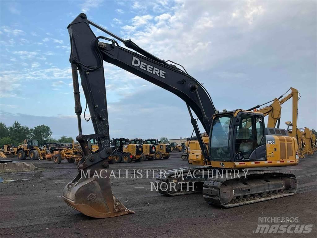 John Deere 210G Kāpurķēžu ekskavatori