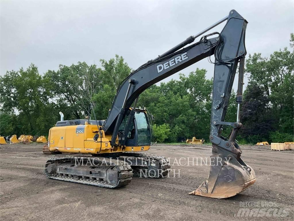 John Deere 210G Kāpurķēžu ekskavatori