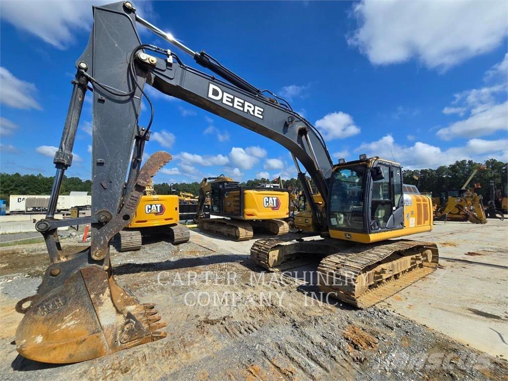 John Deere 210G Kāpurķēžu ekskavatori