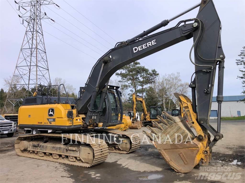 John Deere 300P Kāpurķēžu ekskavatori