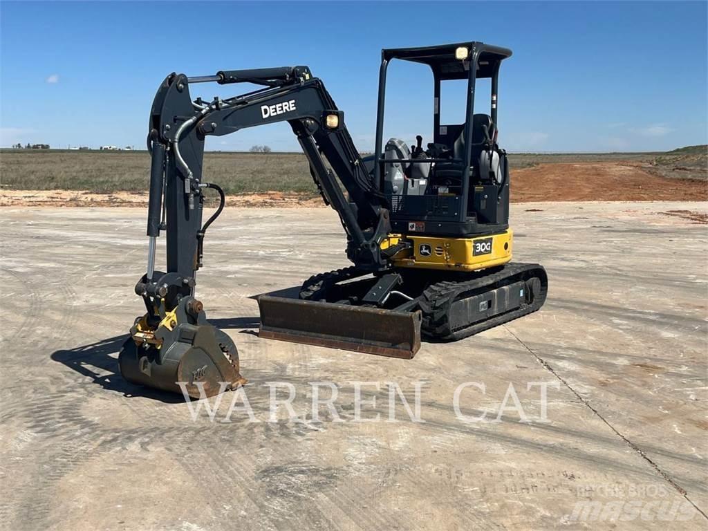 John Deere 30G Kāpurķēžu ekskavatori