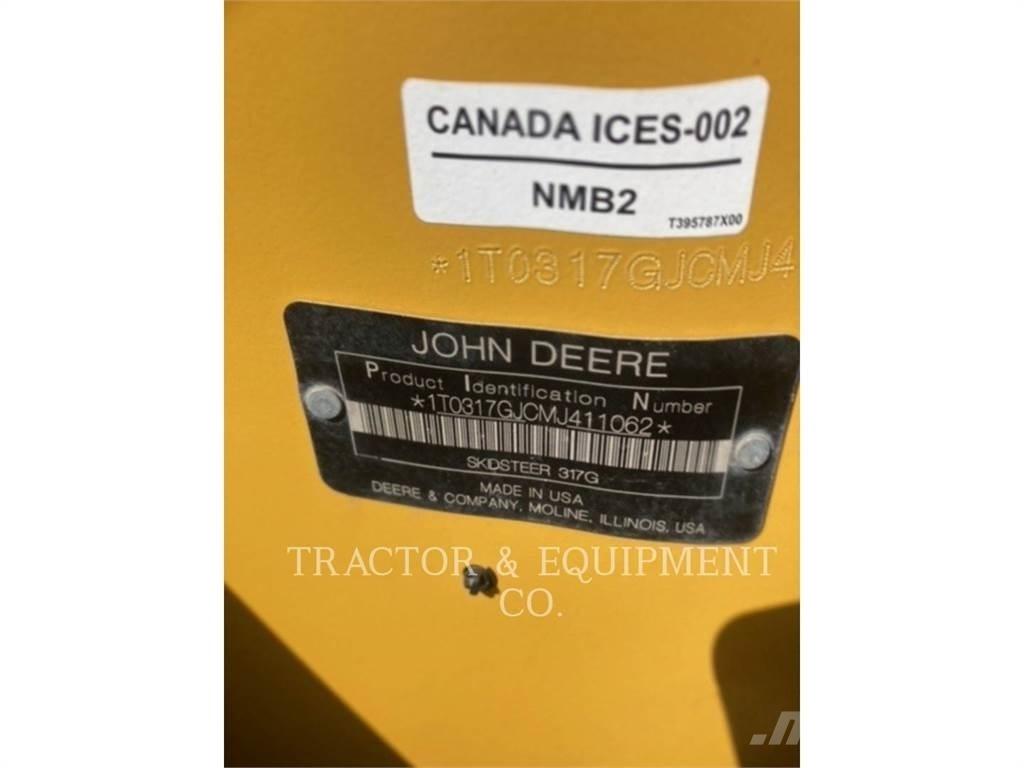 John Deere 317G Lietoti riteņu kompaktiekrāvēji