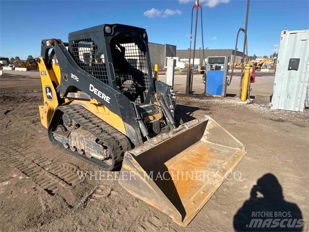 John Deere 317G CTL Kāpurķēžu iekrāvēji