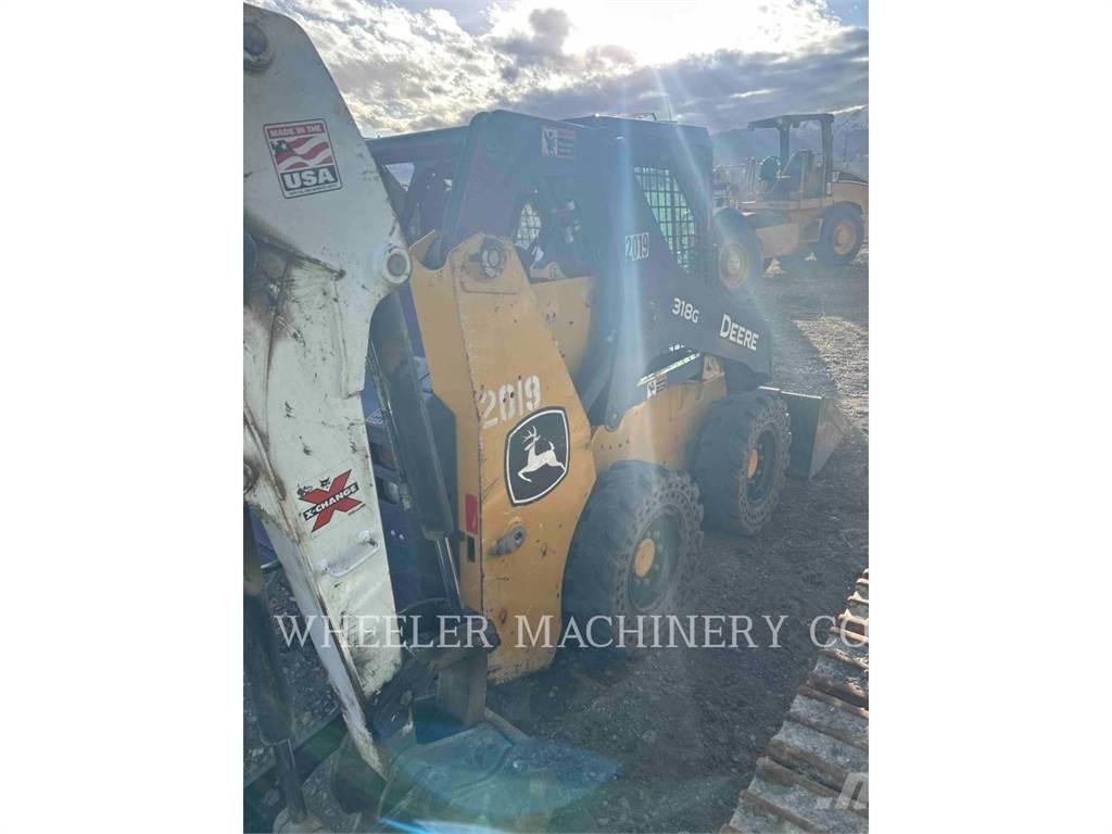 John Deere 318G Lietoti riteņu kompaktiekrāvēji