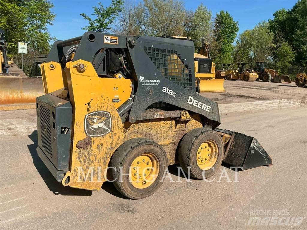 John Deere 318G Lietoti riteņu kompaktiekrāvēji