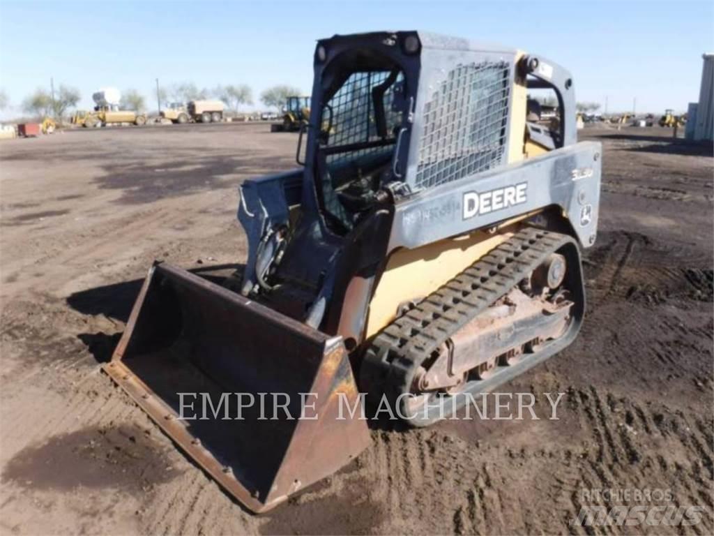 John Deere 323D Lietoti riteņu kompaktiekrāvēji