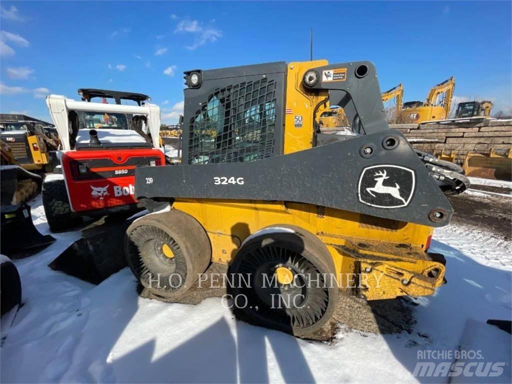 John Deere 324G Lietoti riteņu kompaktiekrāvēji