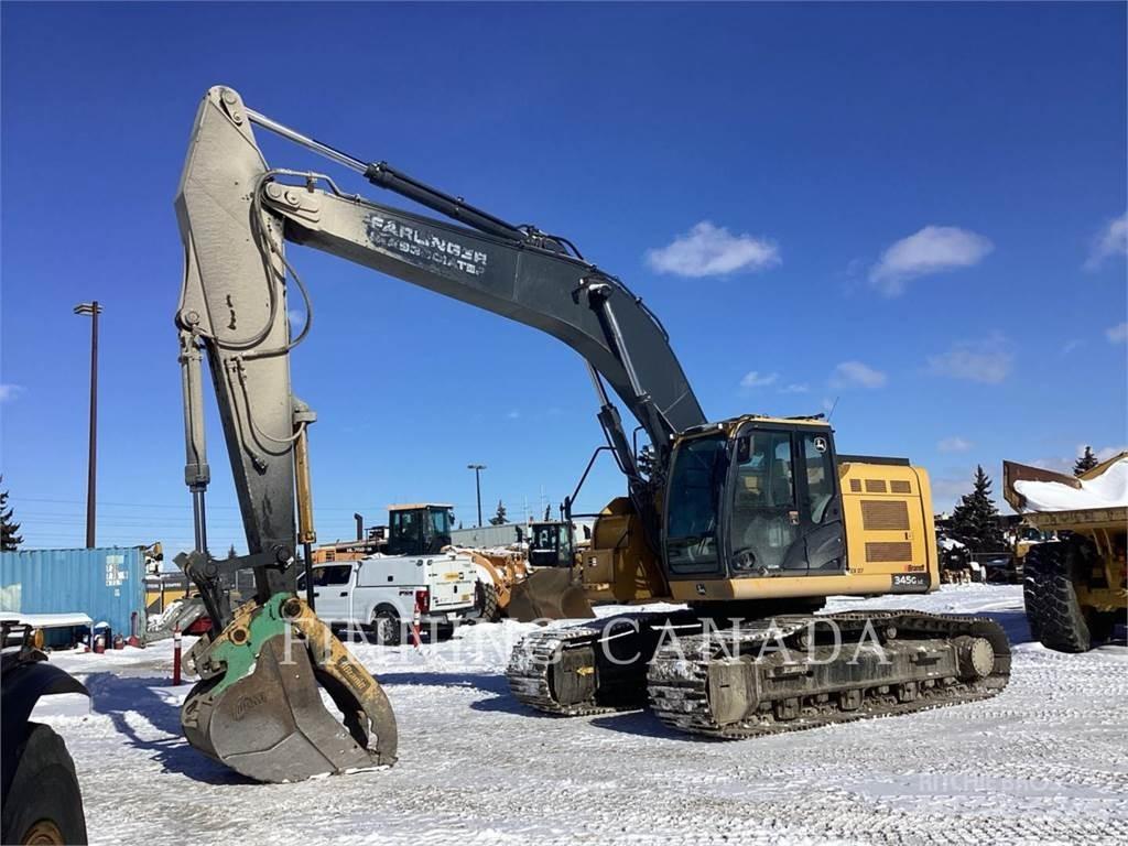 John Deere 345G LC Kāpurķēžu ekskavatori