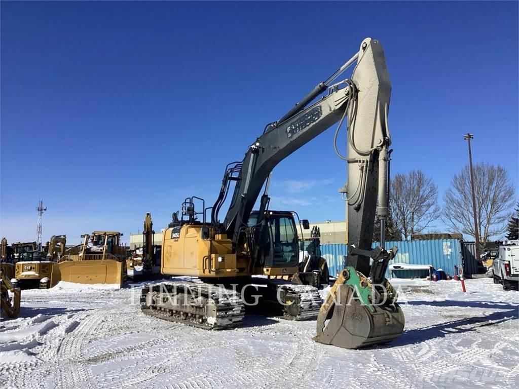 John Deere 345G LC Kāpurķēžu ekskavatori