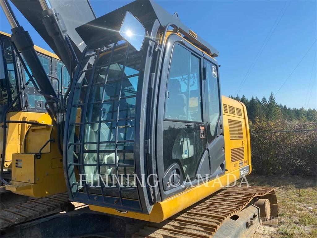 John Deere 345G LC Kāpurķēžu ekskavatori