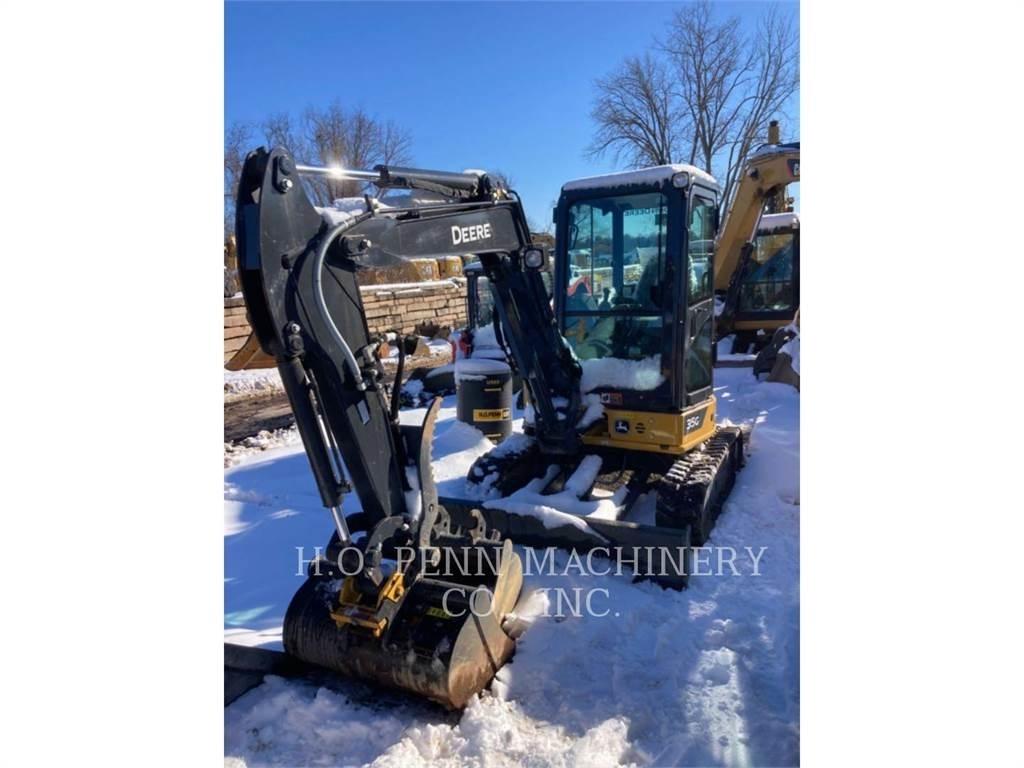 John Deere 35G Kāpurķēžu ekskavatori