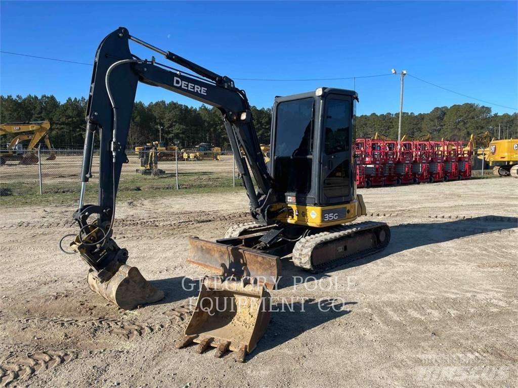 John Deere 35G Kāpurķēžu ekskavatori
