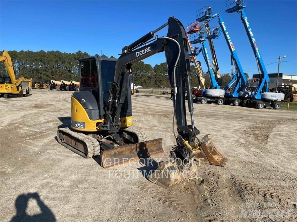 John Deere 35G Kāpurķēžu ekskavatori
