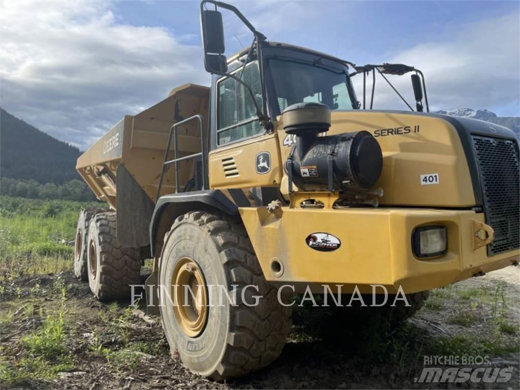 John Deere 400D Artikulētie pašizgāzēji