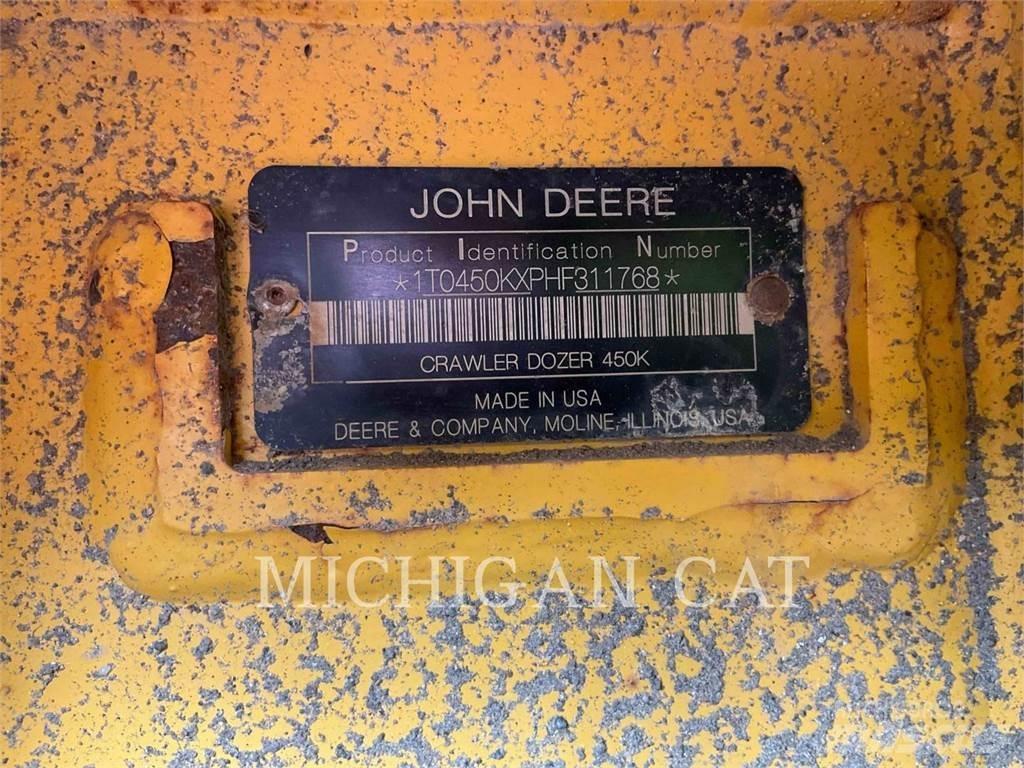 John Deere 450K Kāpurķēžu buldozeri