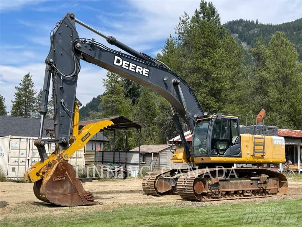 John Deere 470G Kāpurķēžu ekskavatori