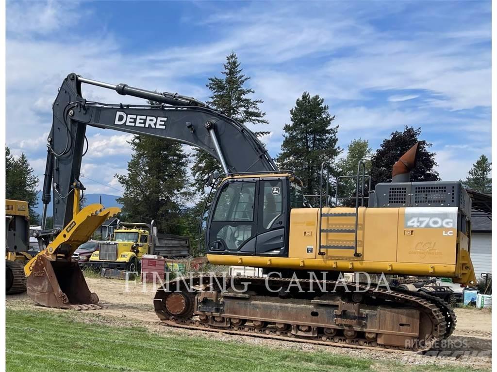 John Deere 470G Kāpurķēžu ekskavatori