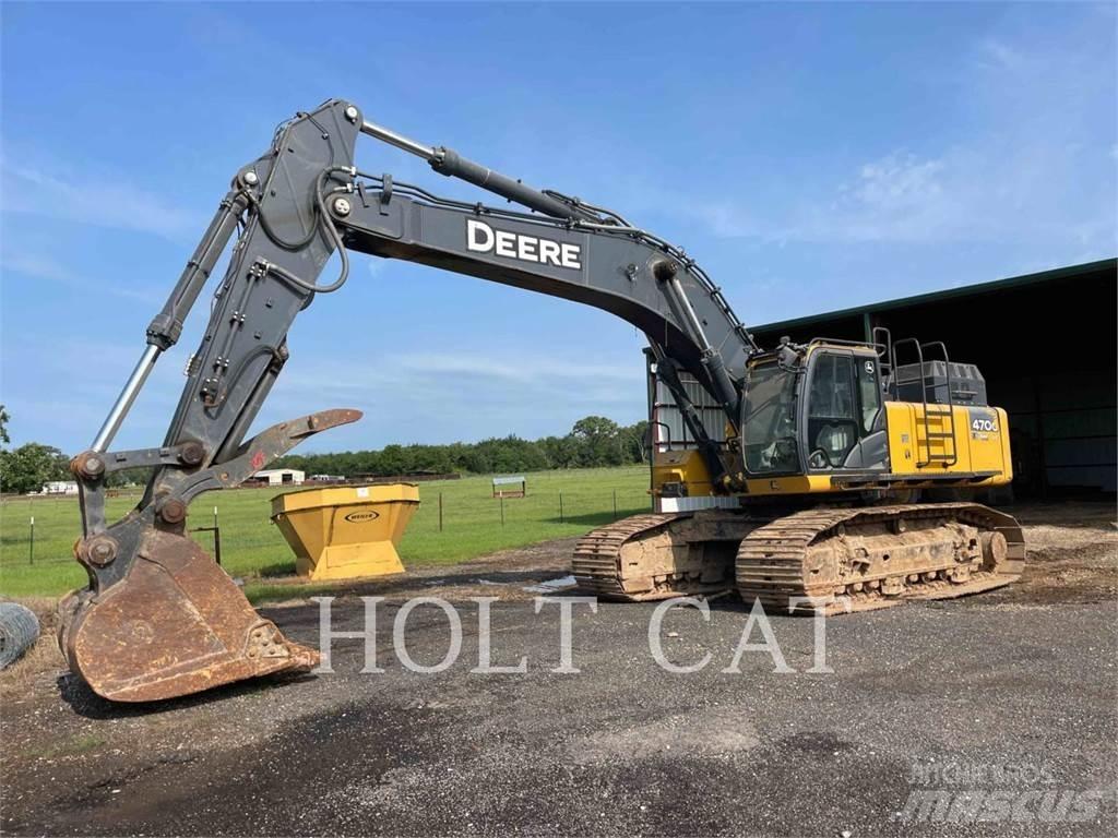 John Deere 470G-LC Kāpurķēžu ekskavatori