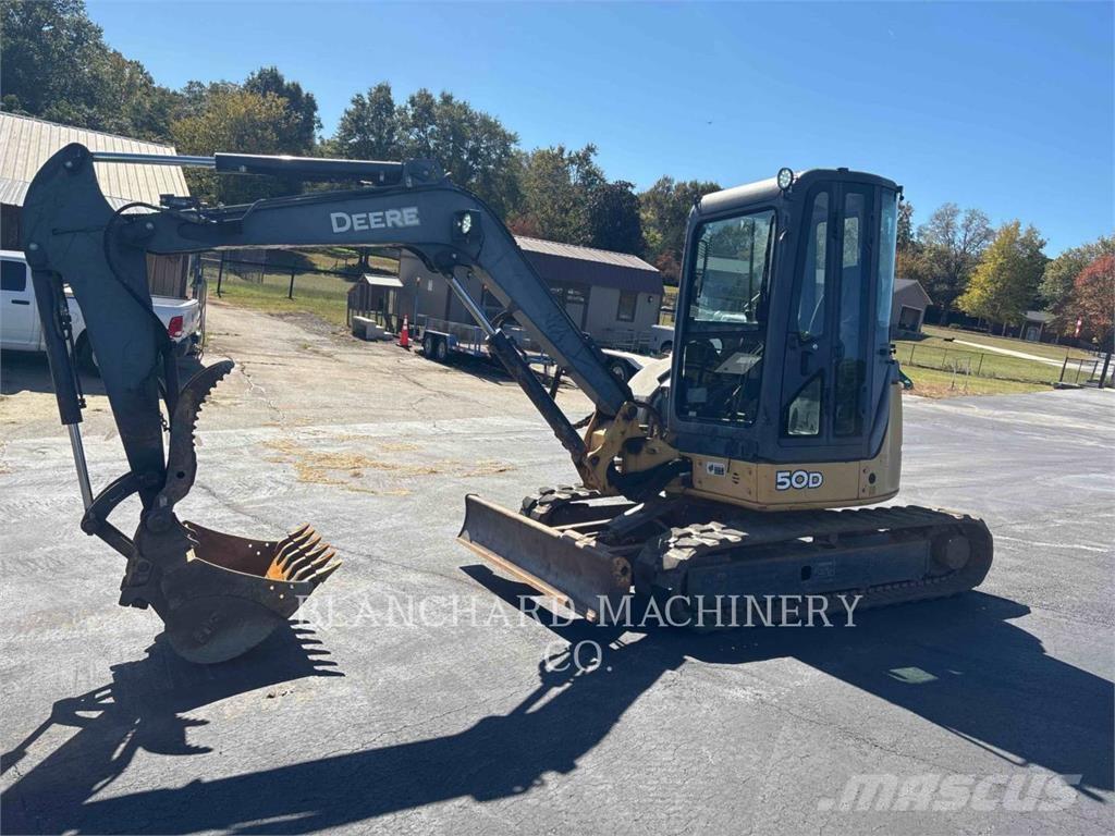 John Deere 50D Kāpurķēžu ekskavatori