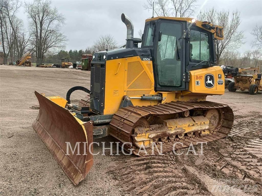 John Deere 650K LGP Kāpurķēžu buldozeri