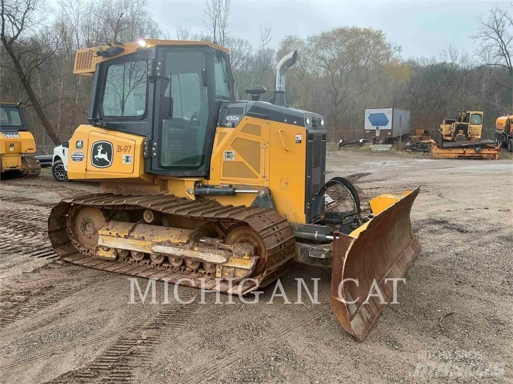 John Deere 650K LGP Kāpurķēžu buldozeri