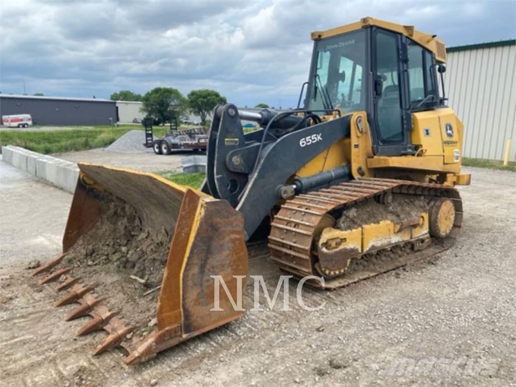 John Deere 655 Kāpurķēžu iekrāvēji