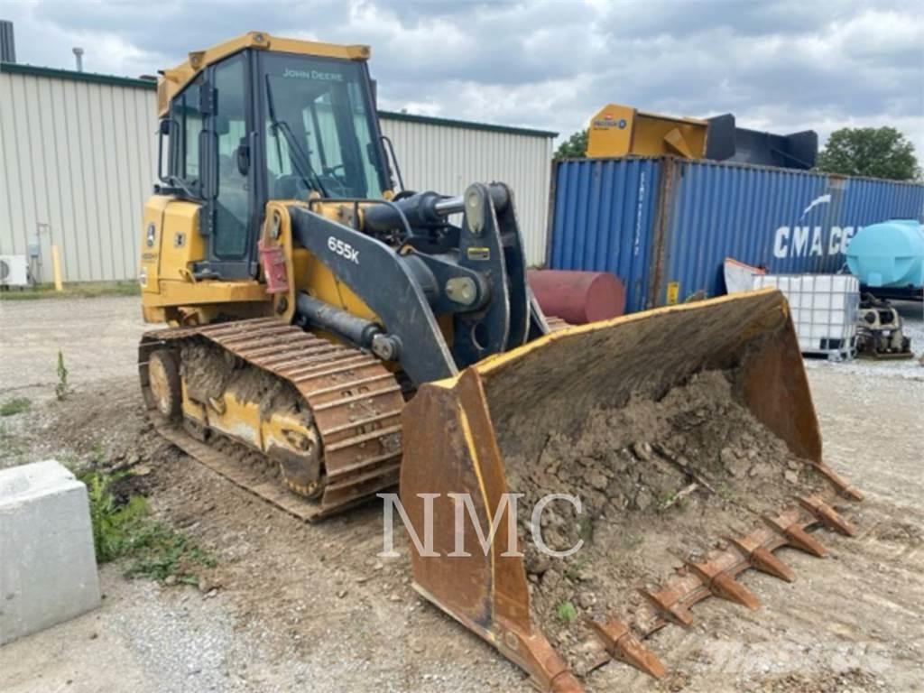 John Deere 655 Kāpurķēžu iekrāvēji