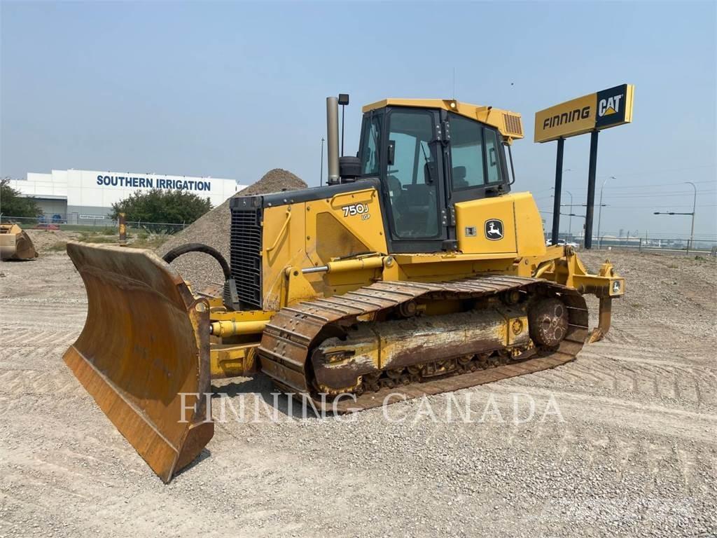 John Deere 750J Kāpurķēžu buldozeri
