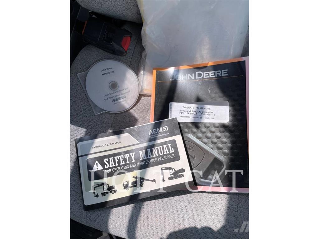 John Deere & CO. 210GLC Kāpurķēžu ekskavatori