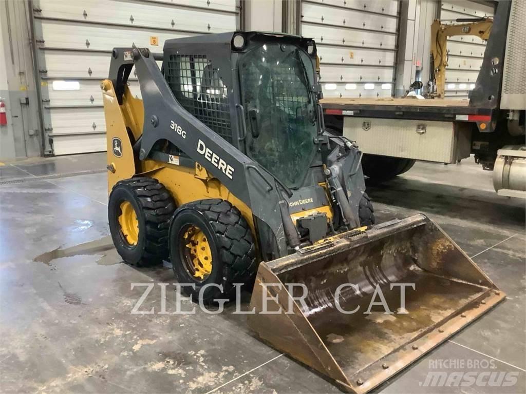 John Deere & CO. 318G Lietoti riteņu kompaktiekrāvēji